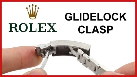 rolex glidelock clasp replacement